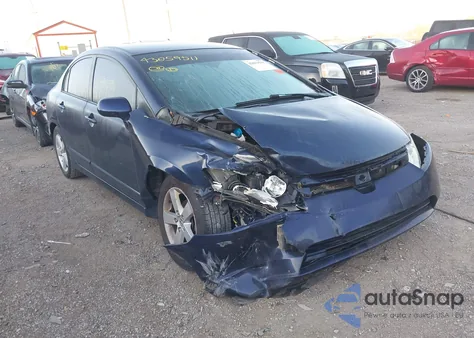 2008 Honda Civic Lx из США, поврежденный, VIN 1HGFA15518L119494